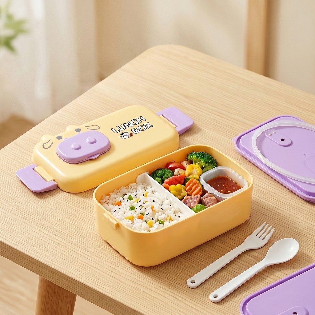 Meal Prep Or Prep Meal - Pojemnik na lunch dla dzieci, plastikowy,