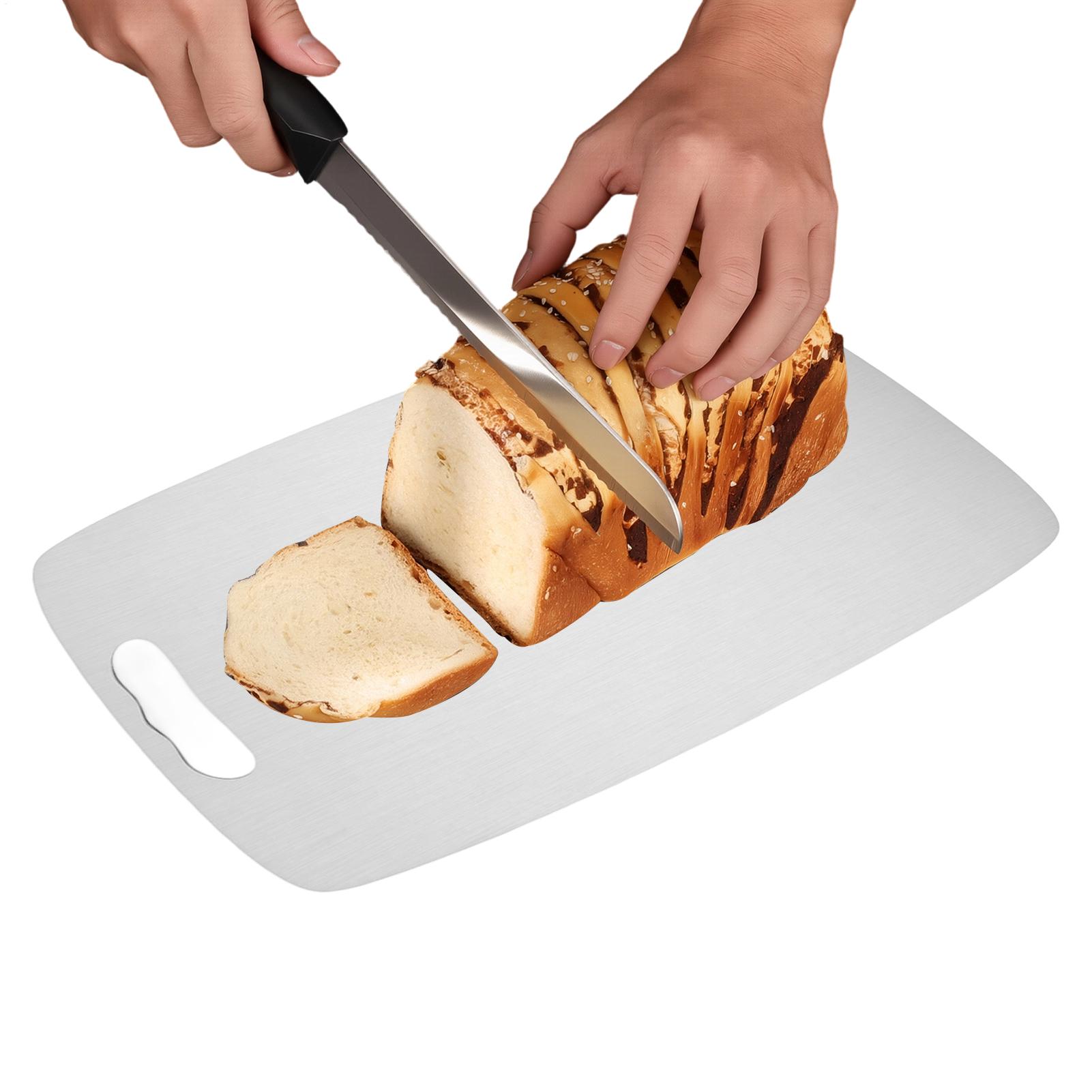 Meal Prep Cutting - Deska do krojenia ze stali nierdzewnej