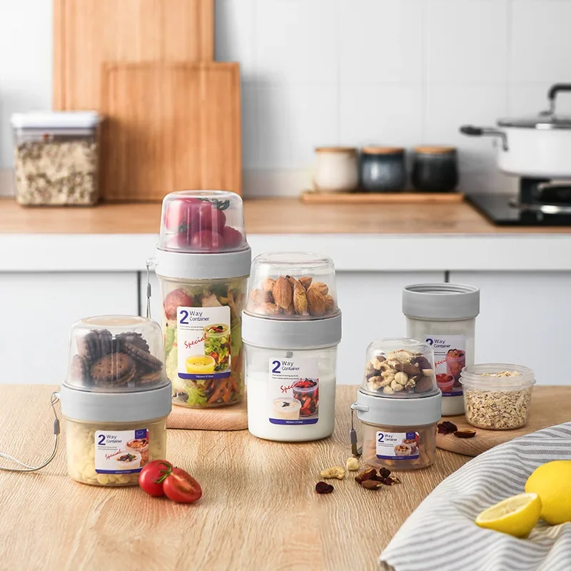 Meal Preparation - Śniadanie Owsianka Kaszka Orzechy Jogurt Sałatka
