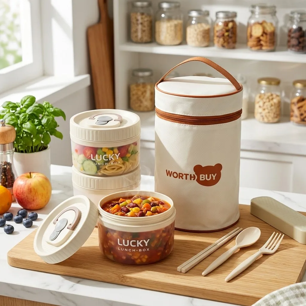 Meal Prep Or Prep Meal - Plastikowe pudełko bento, nadające się do