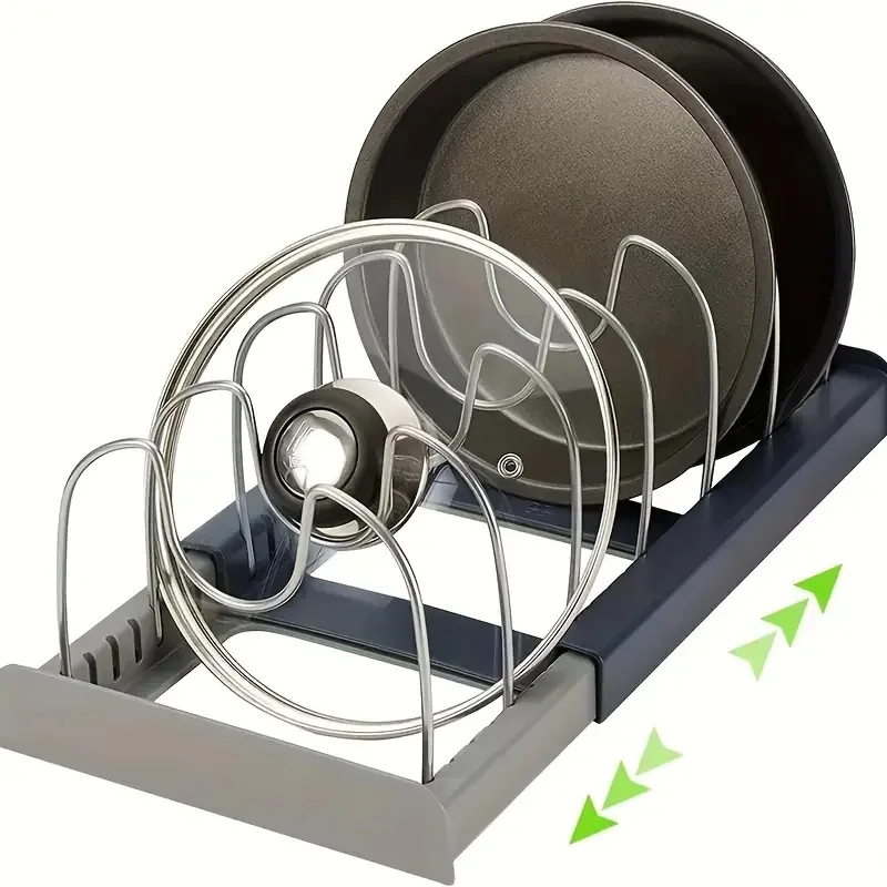 Meal Prep Organizer - Rozszerzany stojak na pojemnik ze stali