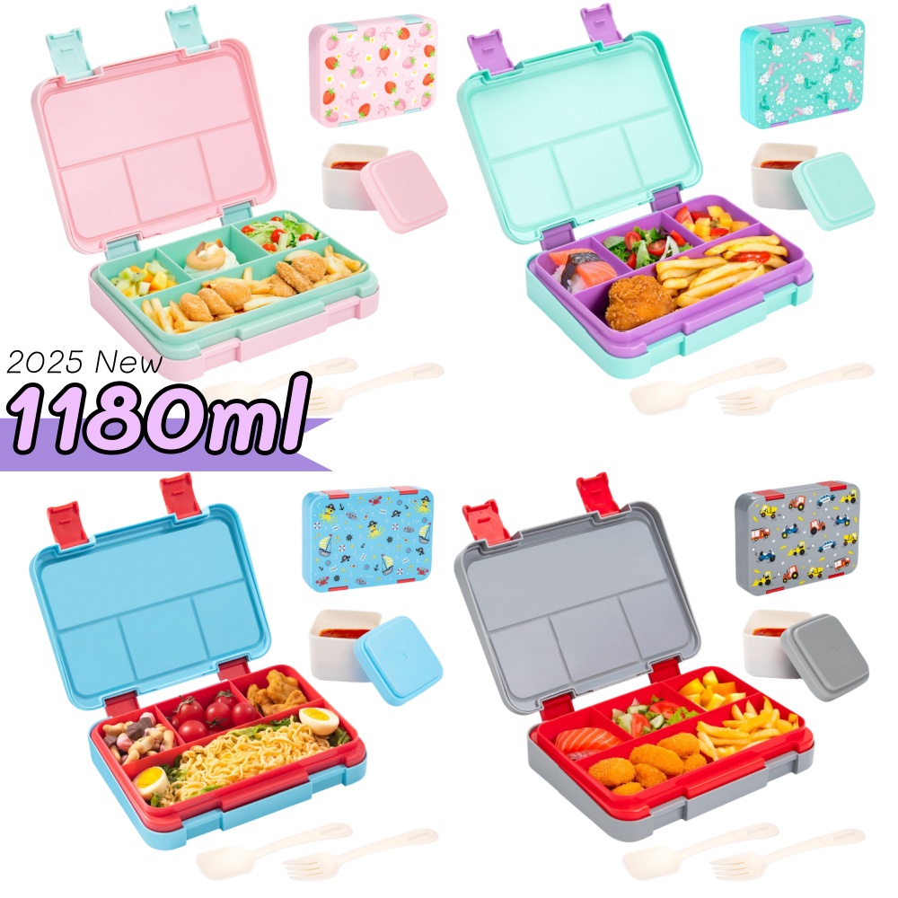 Meal Prep Or Prep Meal - Zestaw pojemników na lunch Bento 40oz