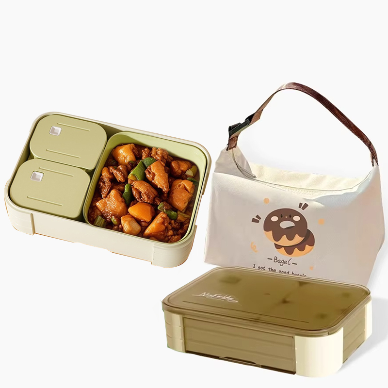 Meal Prep Or Prep Meal - Zestaw lunch boxów Bento z wieloma