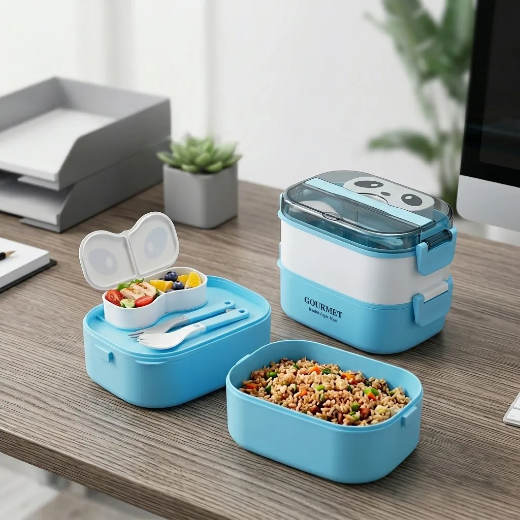 Plastikowe pudełko bento do po – Meal Prep Or Prep Meal recenzja i cena