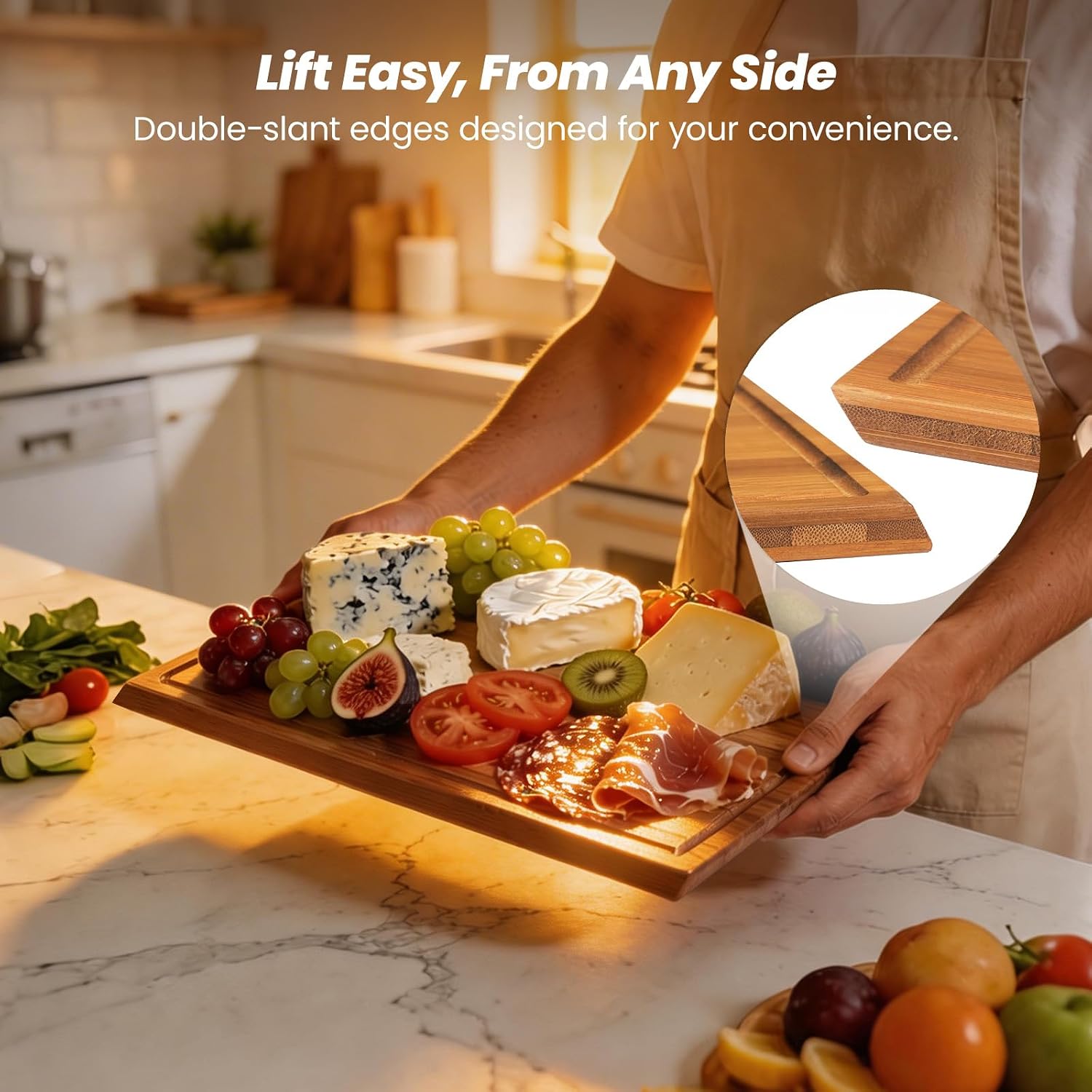 Zestaw bambusowych desek do kr – Meal Prep Cutting recenzja i cena