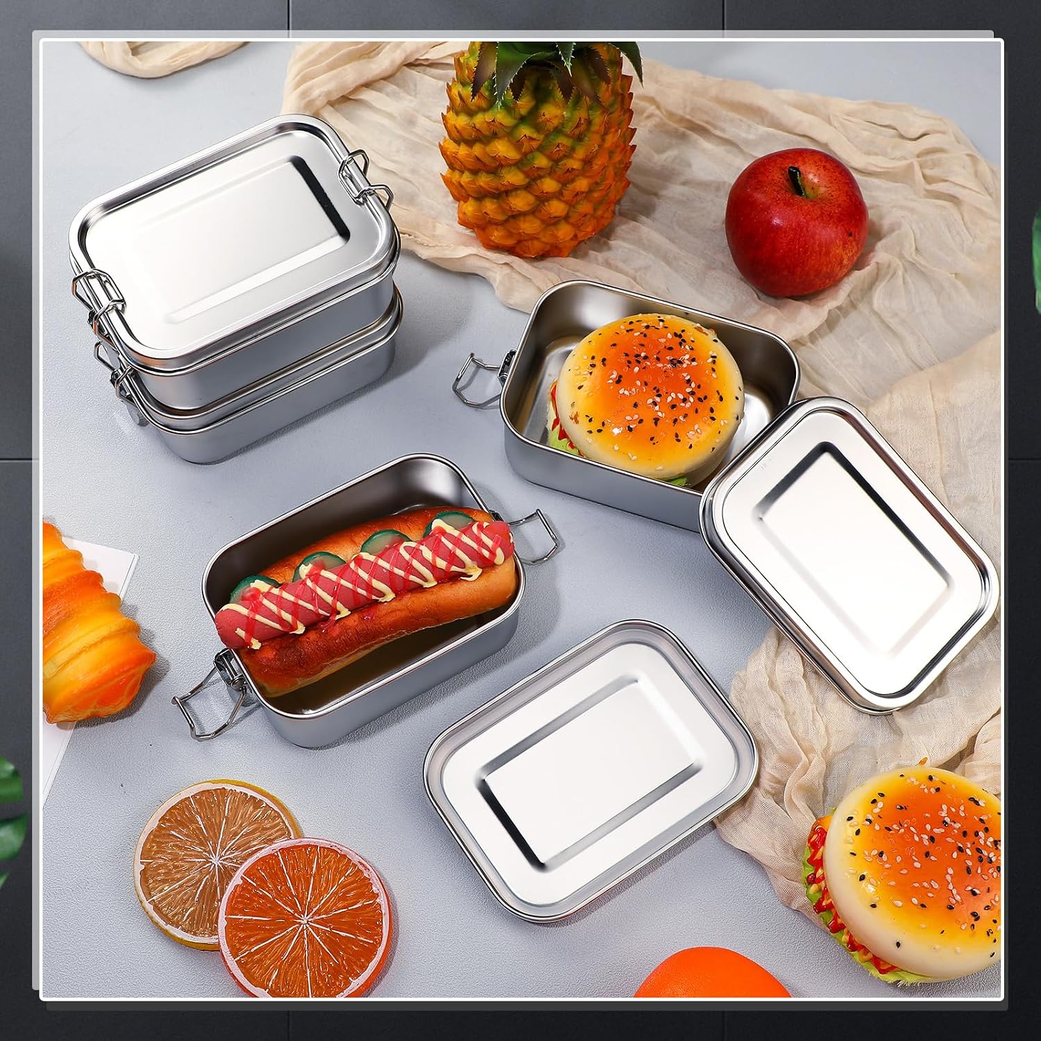 Pojemniki na żywność ze stali  – Meal Prep Organizer recenzja i cena