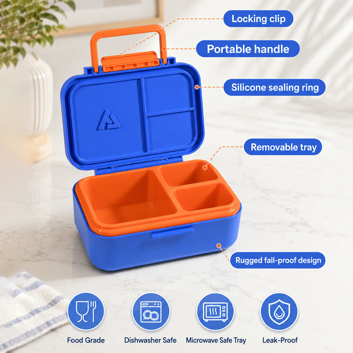 Pudełko na lunch Bento z izolo – Meal Prep Co recenzja i cena