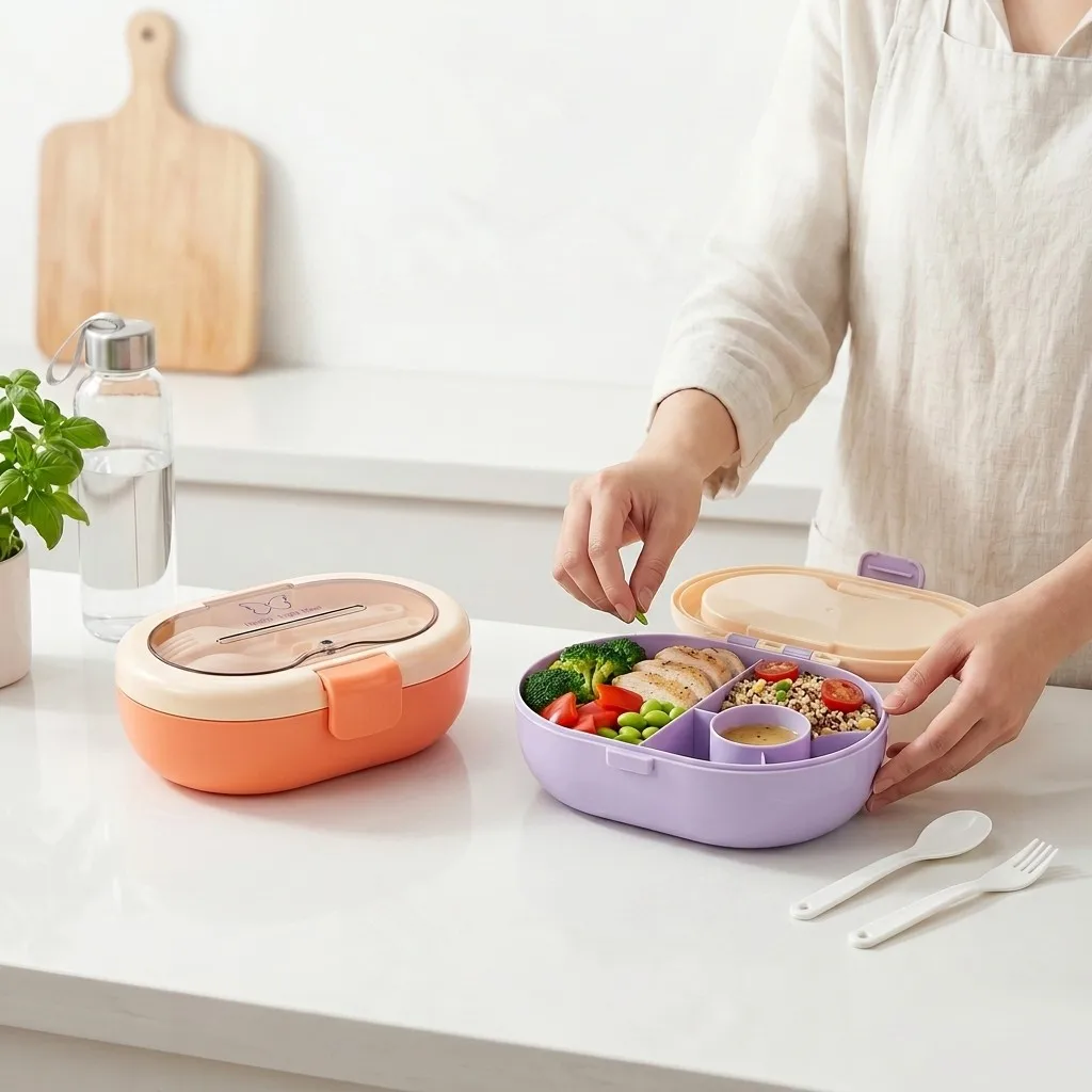 Przenośny plastikowy pojemnik  – Meal Prep Or Prep Meal recenzja i cena