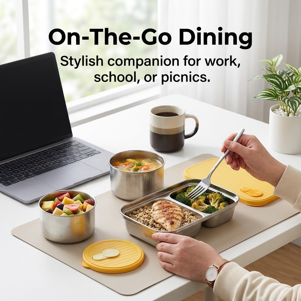 Pojemnik na lunch ze stali nie – Meal Preparation recenzja i cena