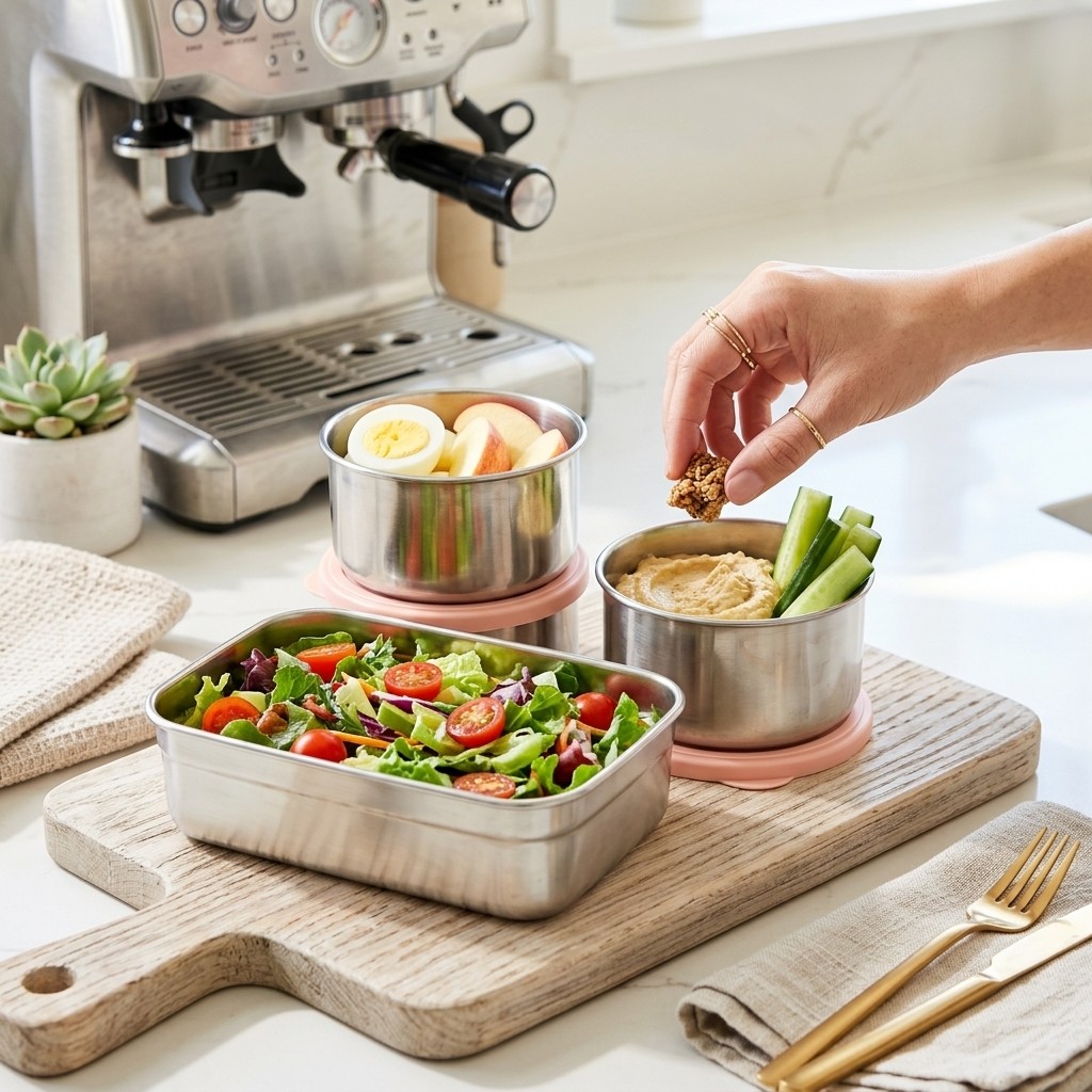 Zestaw pojemników na lunch ze  – Meal Preparation recenzja i cena