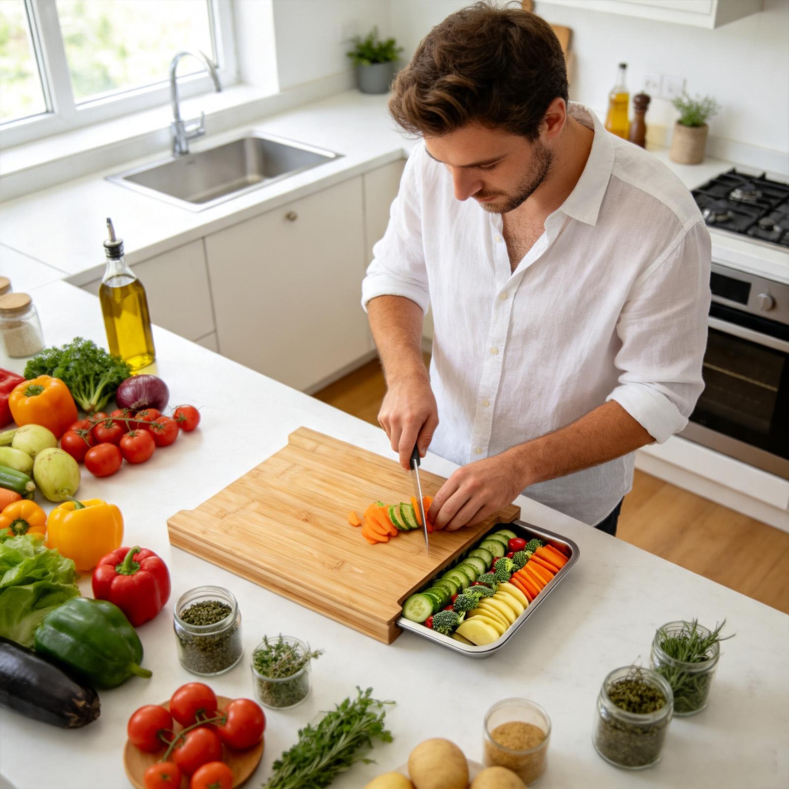Drewniane deski do krojenia do – Meal Prep Cutting recenzja i cena