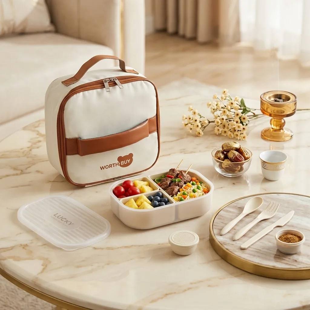 Plastikowe pudełko na lunch z  – Meal Prep Or Prep Meal recenzja i cena