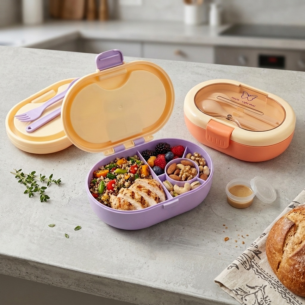Szczelny plastikowy pojemnik n – Meal Prep Or Prep Meal recenzja i cena