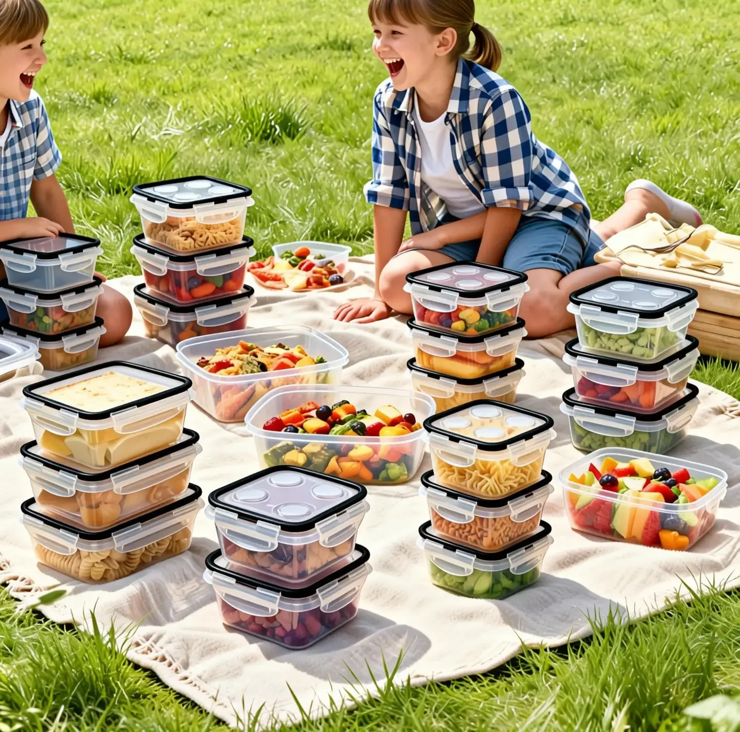 Zestaw 12 sztuk szczelnych poj – Meal Prep Organizer recenzja i cena