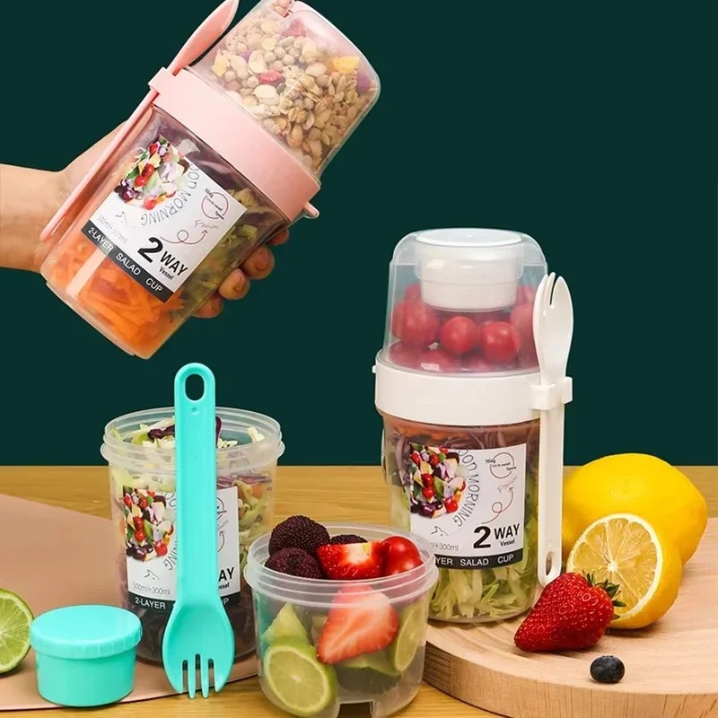 Przenośny Kubek na Sałatkę Pod – Meal Preparation recenzja i cena