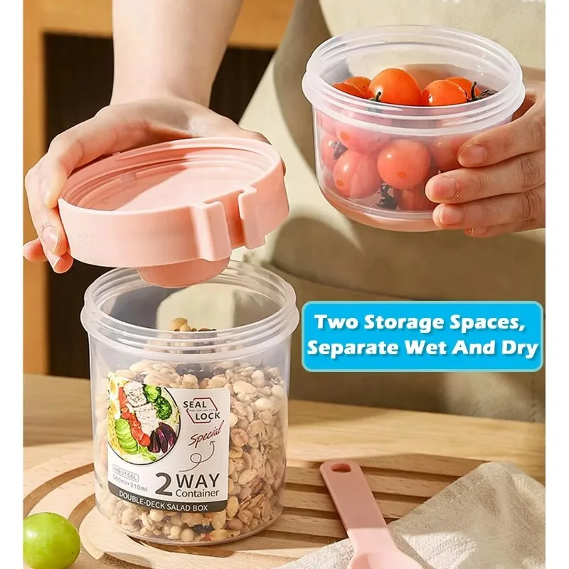 Przenośny Kubek na Sałatkę Pod – Meal Preparation recenzja i cena