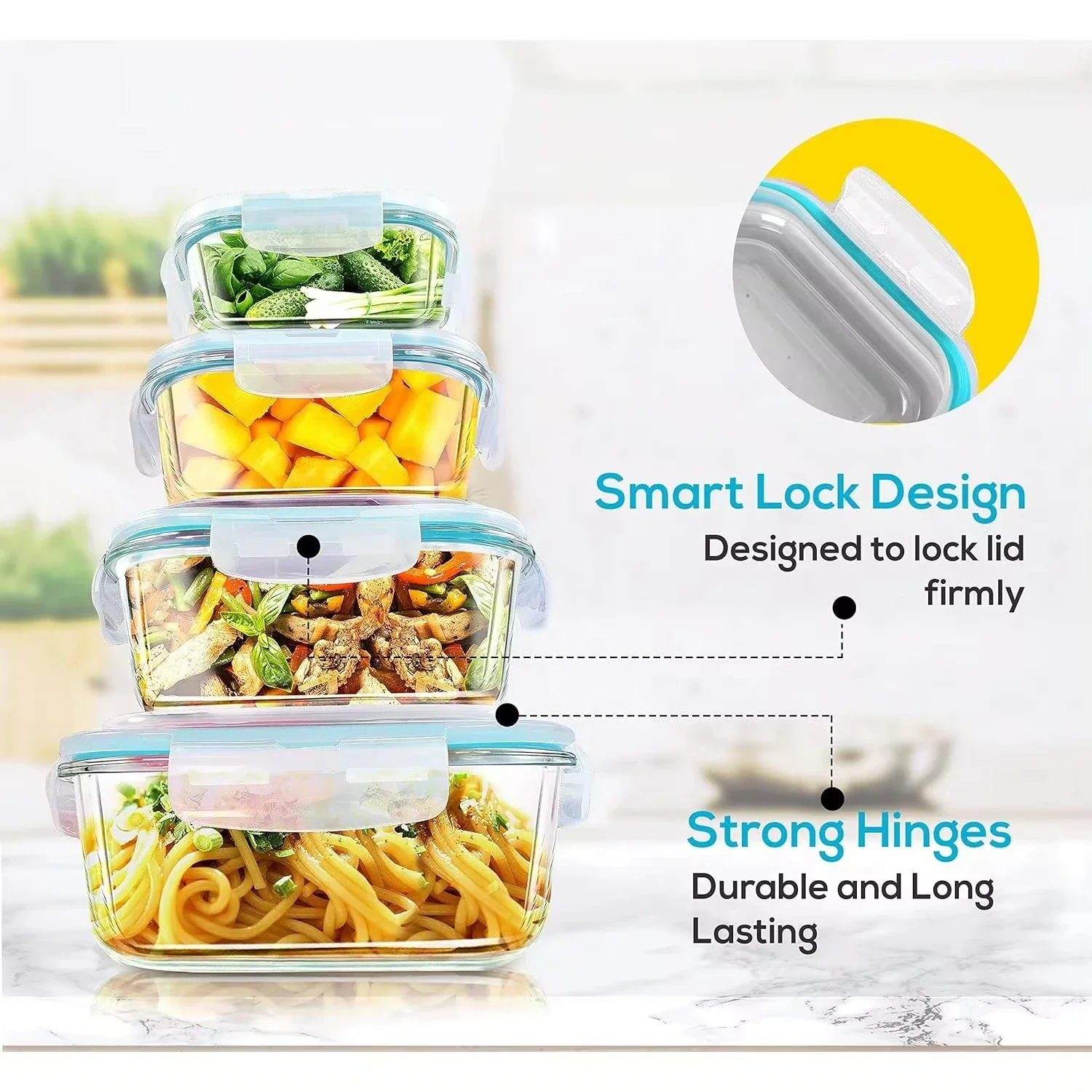 Szklane pudełko na lunch Pojem – Meal Preparation recenzja i cena