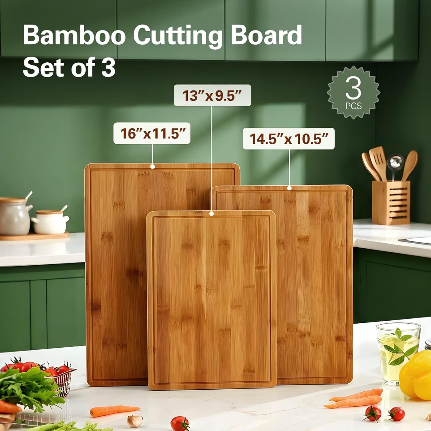 Bambusowe deski do krojenia do – Meal Prep Cutting recenzja i cena